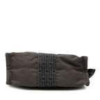 Hermes Her Line Pouch PM Gray Polyester Polyamide — view 3