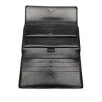 Louis Vuitton Epi Porte Tresor International Wallet Noir Black Leather — view 6