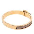 Hermes Mini Click Chaine D'ancre Bracelet Gold Beige Plated — view 4