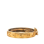 Chanel Vintage Logo Bangle Gold Plated 1- Bracelet — view 2