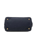 Prada Canapa Mini 2-Way Shoulder Bag Pink Canvas — view 3