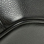 Chanel CC Logo Vanity Bag Handbag Black Caviar Leather — view 6