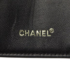 Chanel Choco Bar Key Case Black Leather Key Holder — view 8