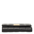 Chanel Choco Bar Key Case Black Leather Key Holder — view 3