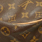 Louis Vuitton Monogram Saumur 35 Crossbody Shoulder Bag Brown Leather — view 6