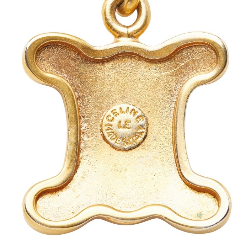 Celine Macadam Chain Pendant Gold Plated — view 4