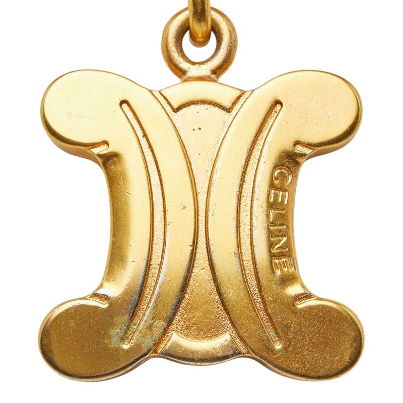 Celine Macadam Chain Pendant Gold Plated — view 3