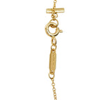Tiffany & Co T Smile Small Chain Pendant 18k Yellow Gold — view 6