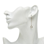 Tiffany & Co Elsa Peretti Open Heart Drop Earrings Silver — view 5