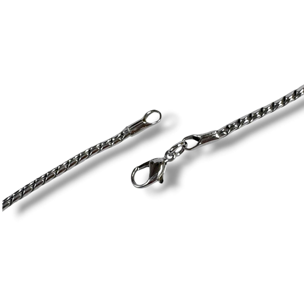 Dior Logo Necklace Silver Vintage — view 5