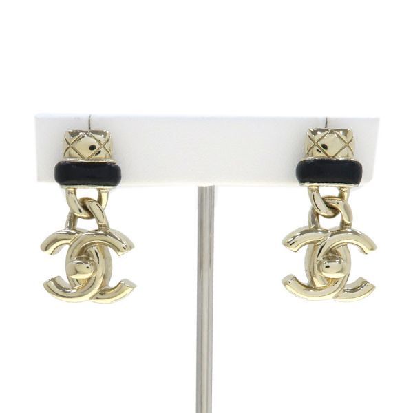 Chanel Earrings Black