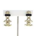 Chanel Earrings Black