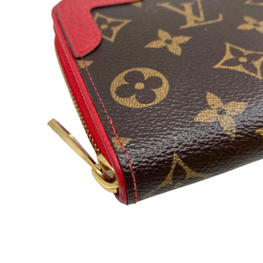 Louis Vuitton Wallet Zippy Retiro Monogram Cerise — view 3