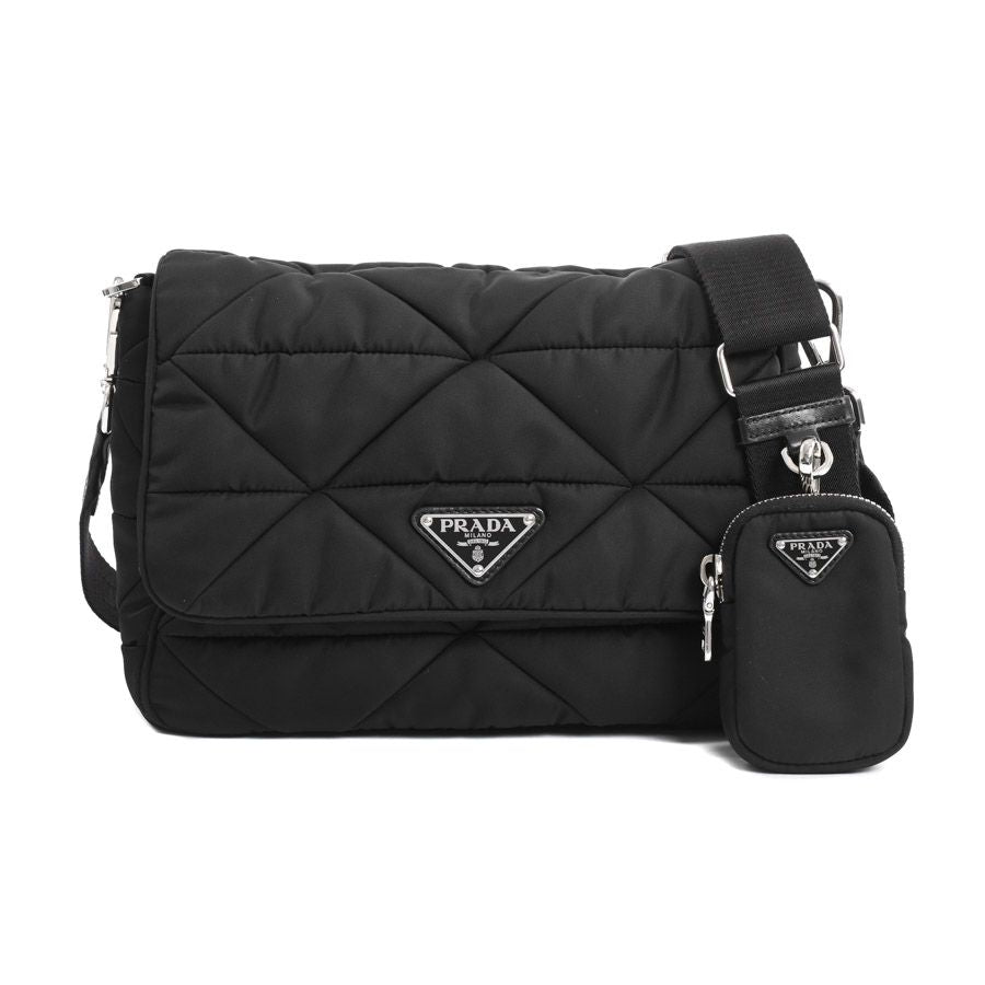 Prada Shoulder Bag Padded Re-Nylon