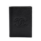 Chanel Case Passport Holder Black