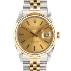 Rolex Watch Datejust Gold