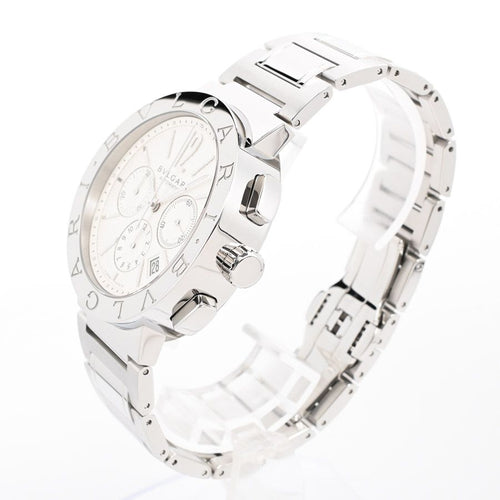 Bvlgari Watch Chronograph Silver — view 2
