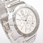 Bvlgari Watch Chronograph Silver — view 4