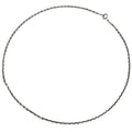 Hermes Chain Necklace 925 Sterling Silver