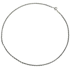 Hermes Chain Necklace 925 Sterling Silver