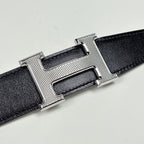 Hermes Constance Reversible Belt Leather Black Brown — view 4