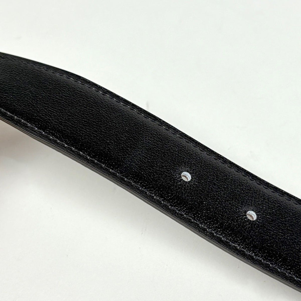 Hermes Constance Reversible Belt Leather Black Brown — view 2