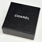 Chanel CC Logo Round Earrings Gold Plated — view 5