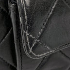 Chanel CC Logo Backpack Leather Black — view 5