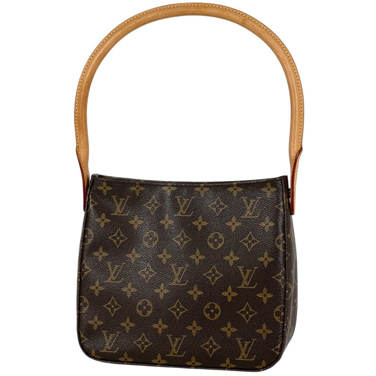 Louis Vuitton Looping Shoulder Bag Monogram Brown
