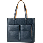 Louis Vuitton Wilwood Shoulder Bag Tote Monogram Matte Blue