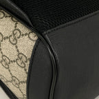 Gucci GG Pattern Backpack Supreme Beige Black — view 4