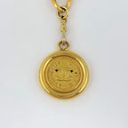 Chanel CC Logo Chain Belt Double Strand 94 Gold Plated — view 2