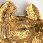 Chanel CC Logo Earrings Gold Plated — view 5