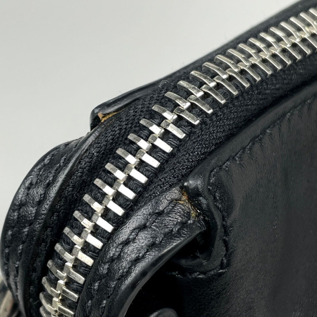 Prada Shoulder Bag Leather Nero — view 4
