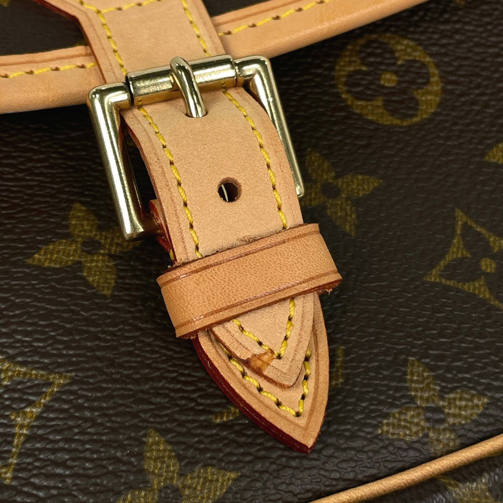 Louis Vuitton Sologne Crossbody Shoulder Bag Monogram Brown — view 4