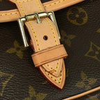 Louis Vuitton Sologne Crossbody Shoulder Bag Monogram Brown — view 4