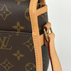 Louis Vuitton Sologne Crossbody Shoulder Bag Monogram Brown — view 5