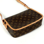 Louis Vuitton Sologne Crossbody Shoulder Bag Monogram Brown — view 2