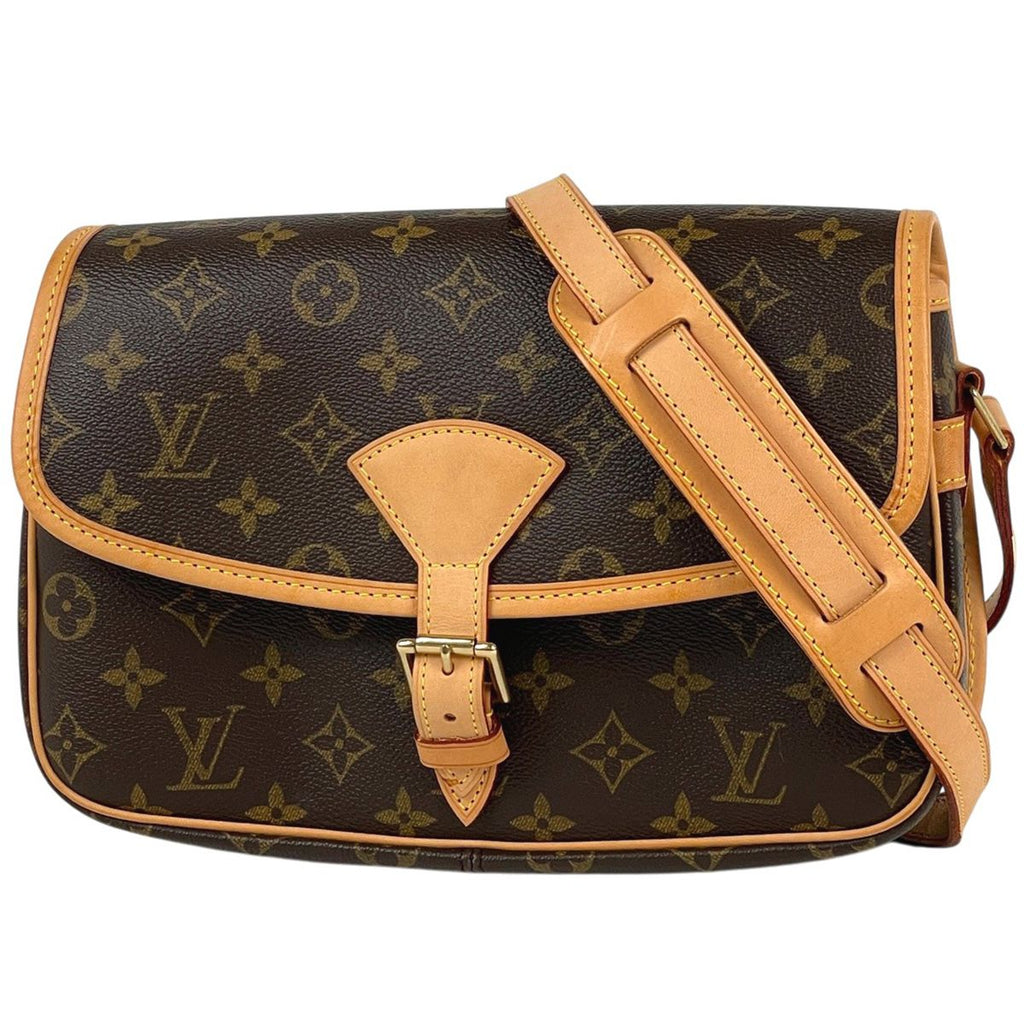 Louis Vuitton Sologne Crossbody Shoulder Bag Monogram Brown