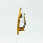 Chanel CC Logo Earrings Gold Plated — view 2