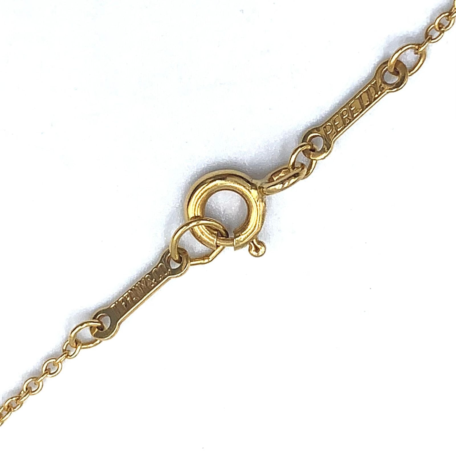 Tiffany & Co Diamond by the Yard Yellow Gold Clear Necklace — view 7