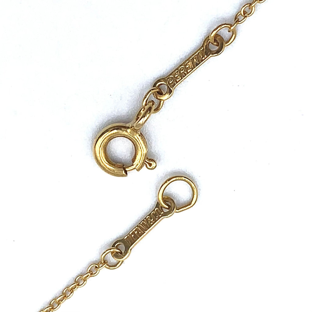 Tiffany & Co Diamond by the Yard Yellow Gold Clear Necklace — view 8
