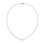 Tiffany & Co Diamond by the Yard Yellow Gold Clear Necklace — view 3