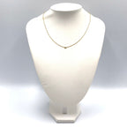 Tiffany & Co Diamond by the Yard Yellow Gold Clear Necklace — view 9