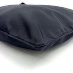 Prada Nylon Black Shoulder Bag Silver — view 8