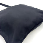 Prada Nylon Black Shoulder Bag Silver — view 9
