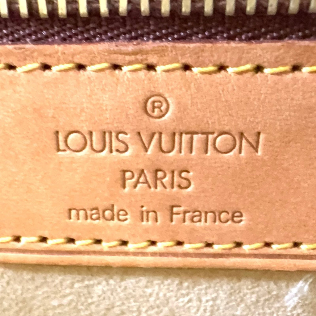 Louis Vuitton Babylon Monogram Leather Brown Light Tote Gold — view 4