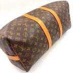 Louis Vuitton Keepall Bandouliere 45 Monogram Leather Brown Light Boston — view 8