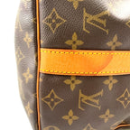 Louis Vuitton Keepall Bandouliere 45 Monogram Leather Brown Light Boston — view 4