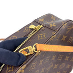 Louis Vuitton Spontini Monogram Leather Brown Light Handbag Gold — view 9